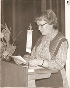 Helvi Lehto 10 v. juhlassa 1971