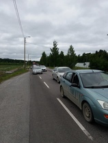 Jonotusta Putinia odotellessa